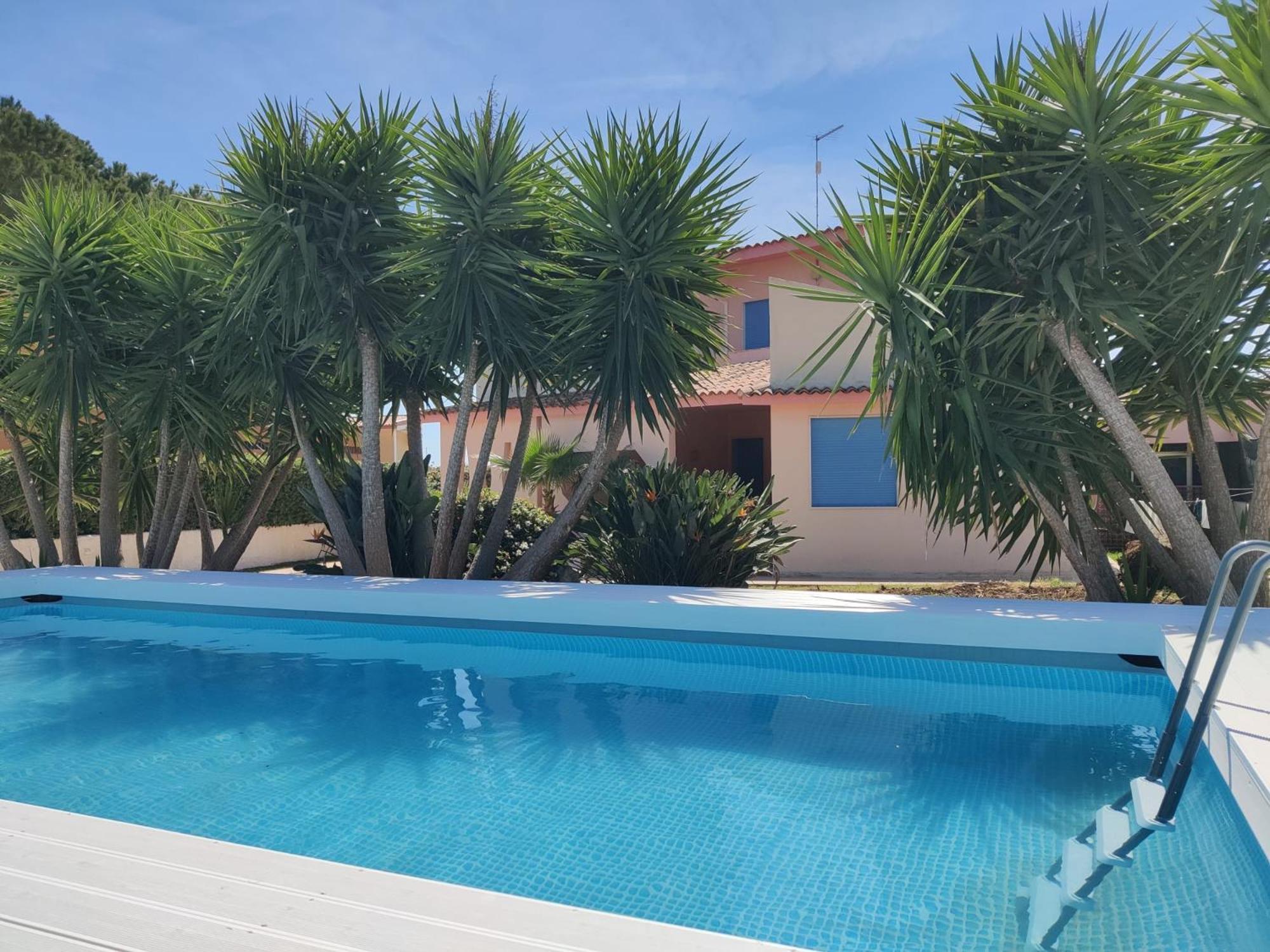 Pool Seaside Relais - Ville Ninfea, Marea, Rosa E Cassiopea فونتاني بيانكي المظهر الخارجي الصورة