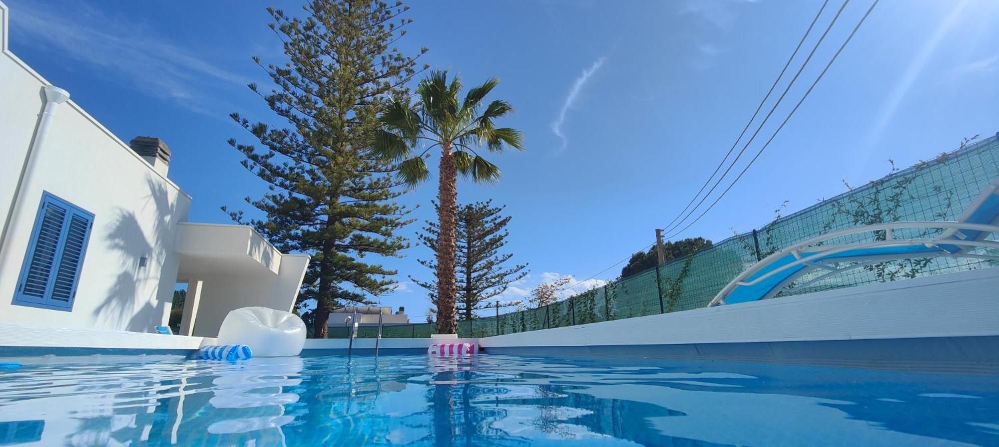 Pool Seaside Relais - Ville Ninfea, Marea, Rosa E Cassiopea فونتاني بيانكي المظهر الخارجي الصورة