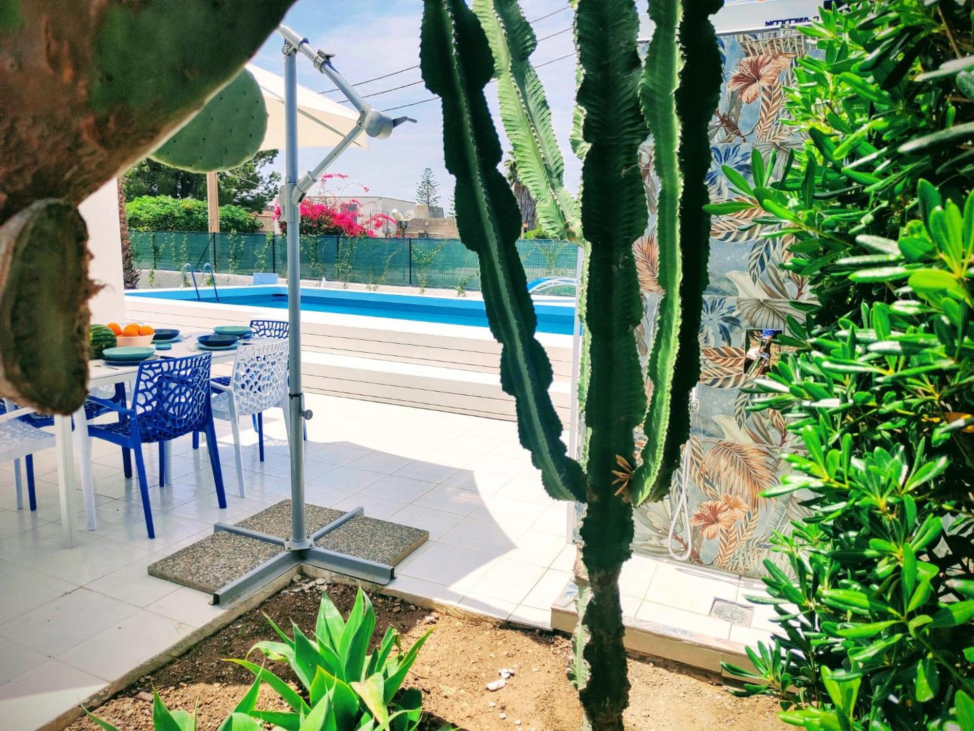 Pool Seaside Relais - Ville Ninfea, Marea, Rosa E Cassiopea فونتاني بيانكي المظهر الخارجي الصورة