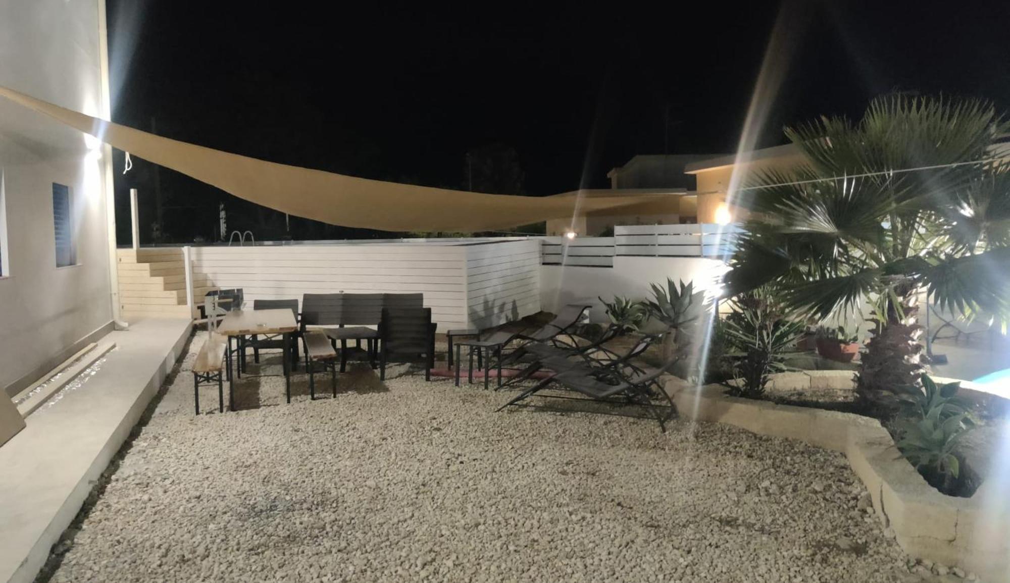 Pool Seaside Relais - Ville Ninfea, Marea, Rosa E Cassiopea فونتاني بيانكي المظهر الخارجي الصورة