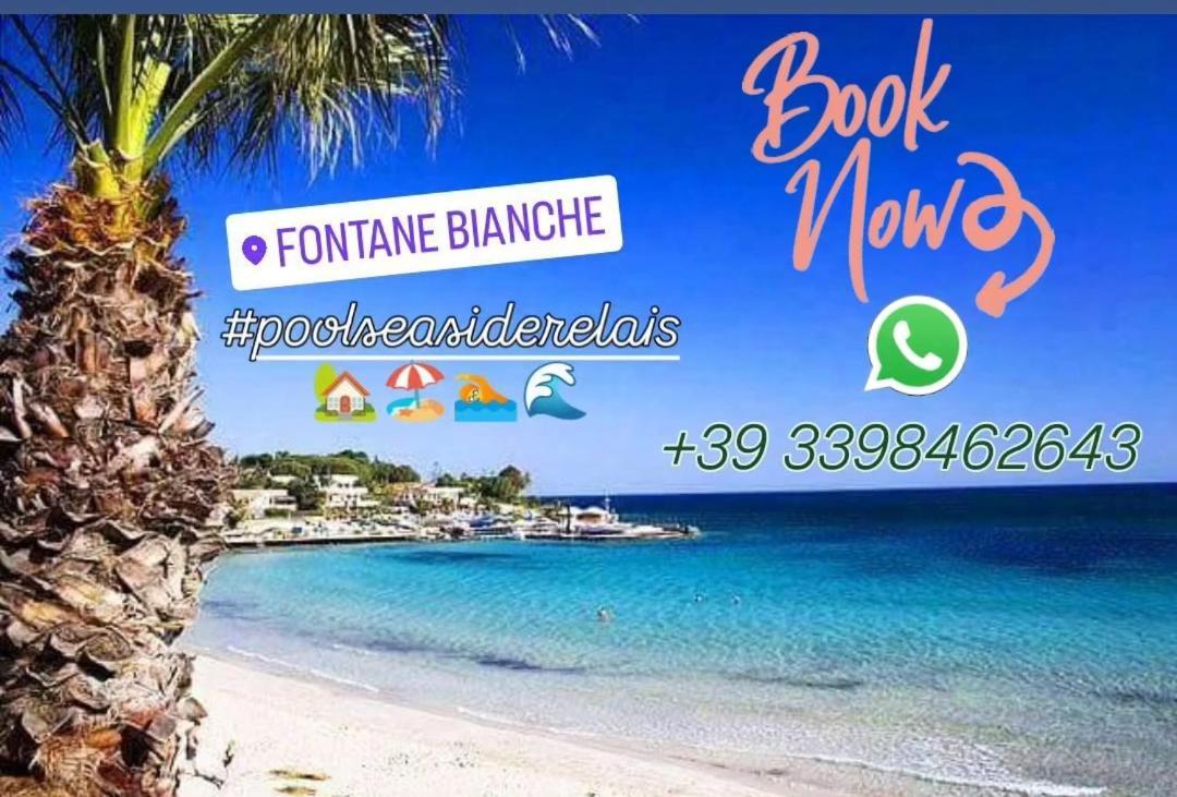 Pool Seaside Relais - Ville Ninfea, Marea, Rosa E Cassiopea فونتاني بيانكي المظهر الخارجي الصورة