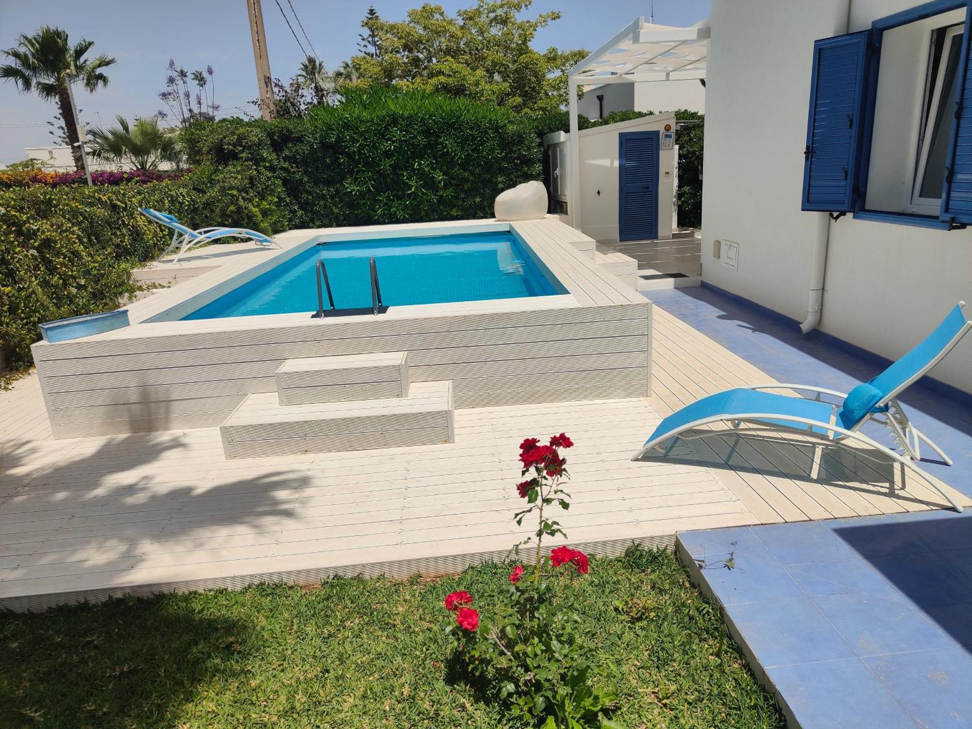 Pool Seaside Relais - Ville Ninfea, Marea, Rosa E Cassiopea فونتاني بيانكي المظهر الخارجي الصورة